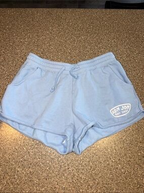 Ron Jon Light Blue Women's Athletic Lounge Shorts